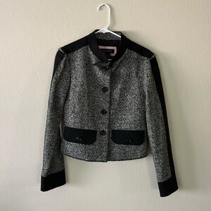PINK TARTAN Herringbone Jacket/Blazer